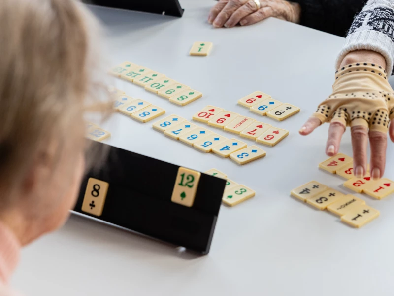 Sfeer in de huiskamer tijdens de dagbeleving